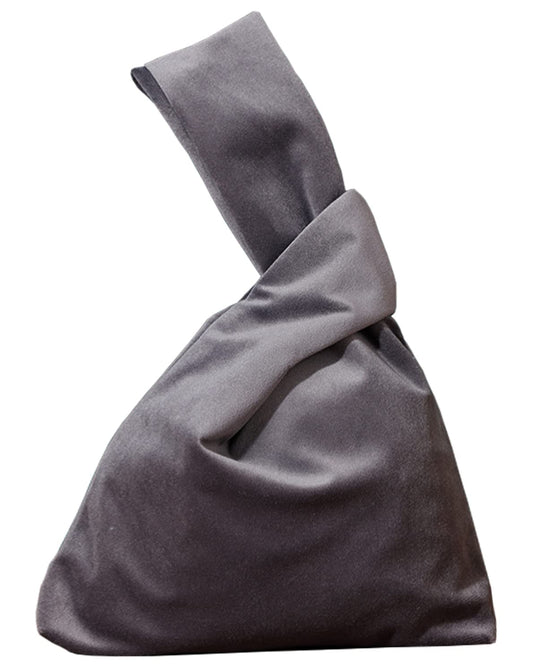 YuuTbiu Wrist Bag,Elegant Style Portable Purse,Velvet Knot Bag,Phone Wallet Clutch Bag Gift for Women